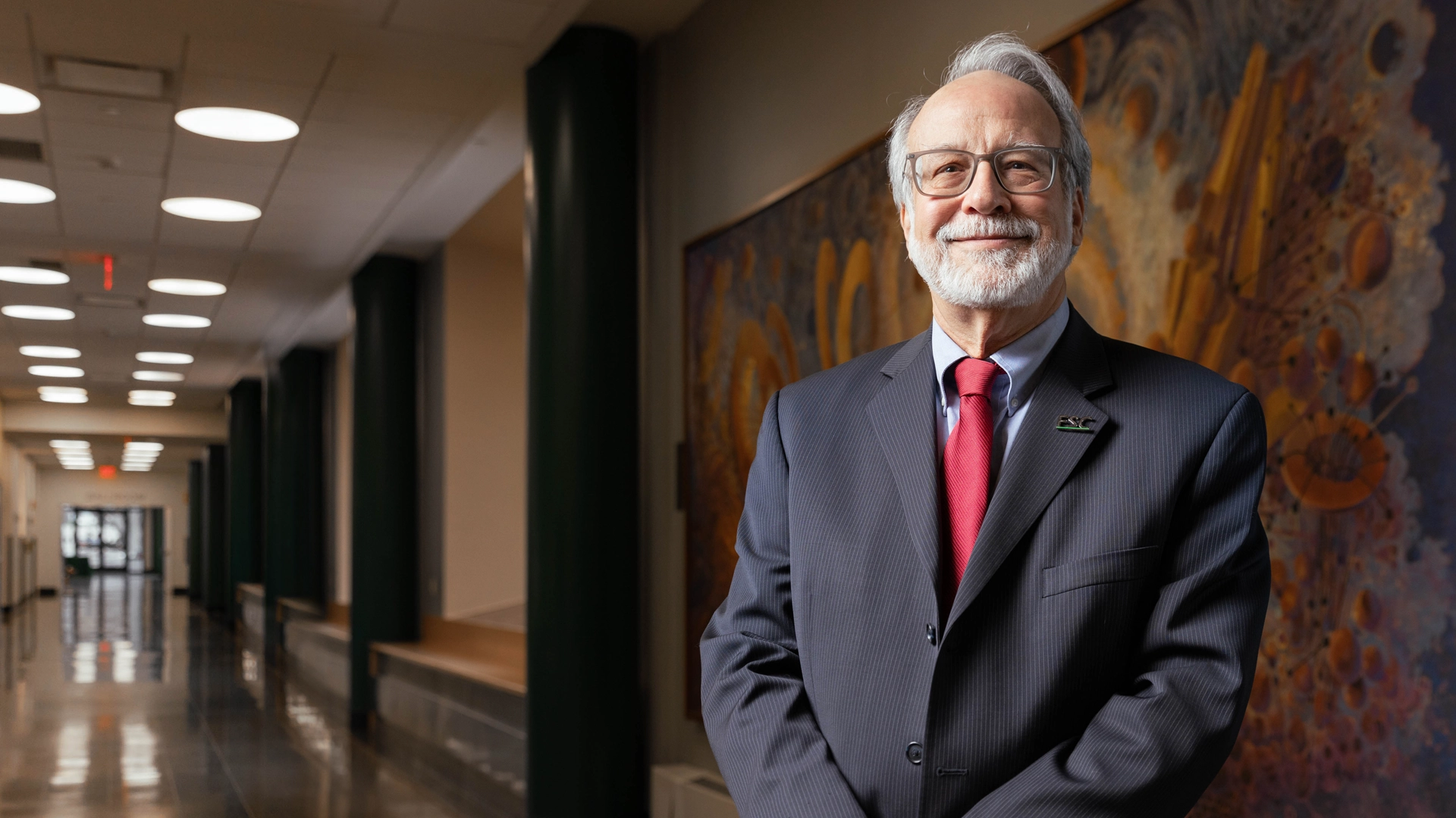 FSC President Robert S. Prezant, PhD in the Campus Center